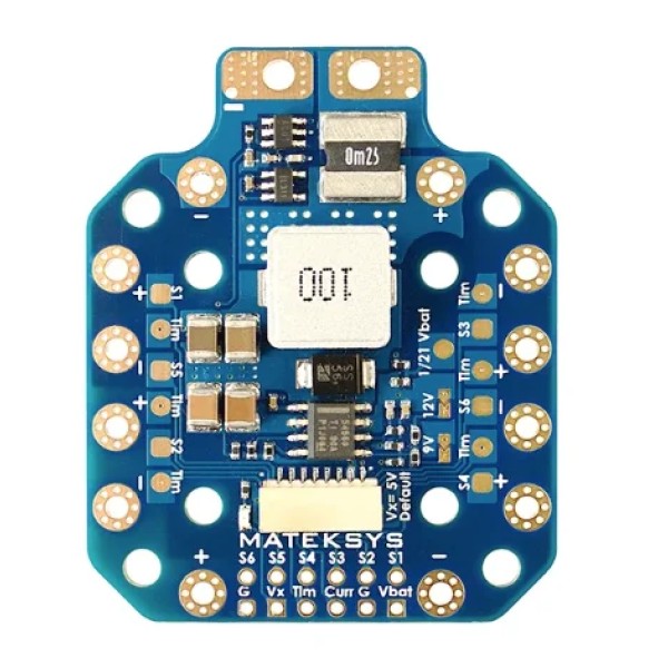 Großhandel MATEK Mateksys PDB-HEX 12S 6 ~ 60V 2 ~ 12S Stroms ensor 264A 3.3V ADC für RC Drone